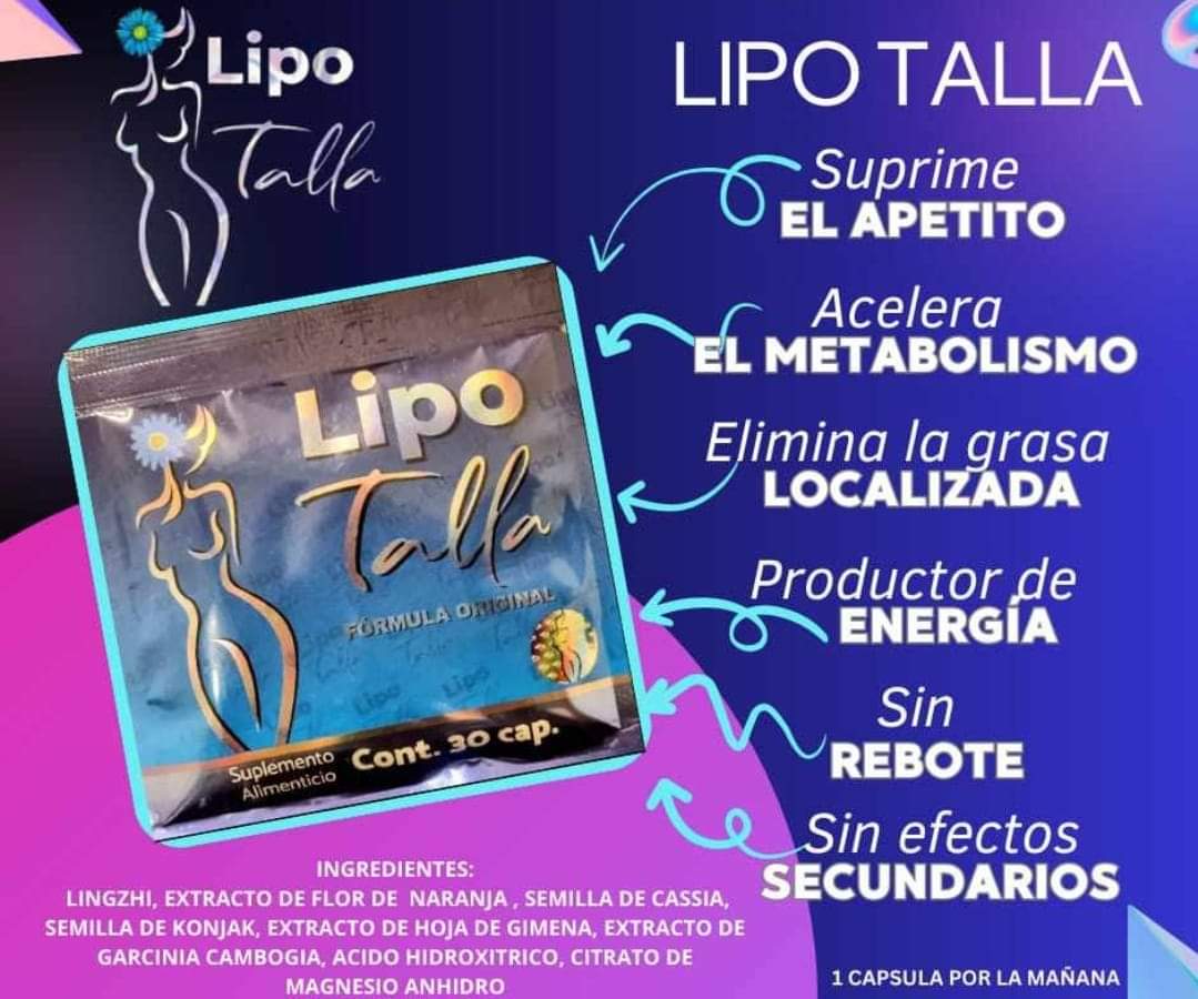 LIPO TALLA Y ENERGYDETOX