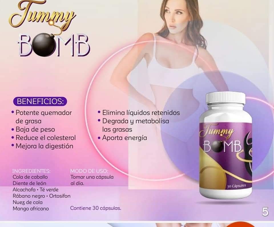 Tummy Bomb y Detox-T