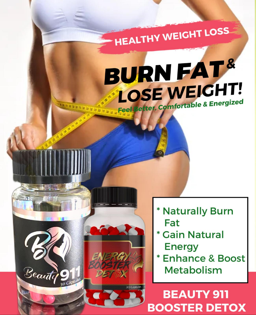 Beauty 911 y Energy BOOSTER DETOX