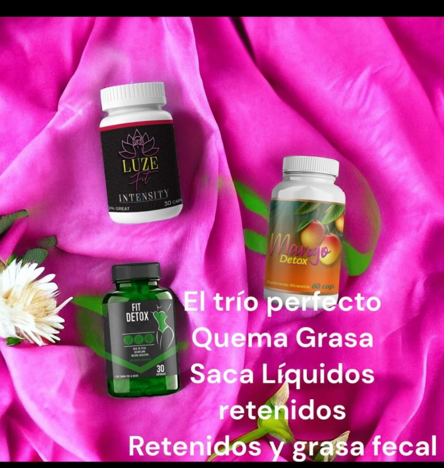 Luze Fit Intensity ,MangoDetox y FitDetox