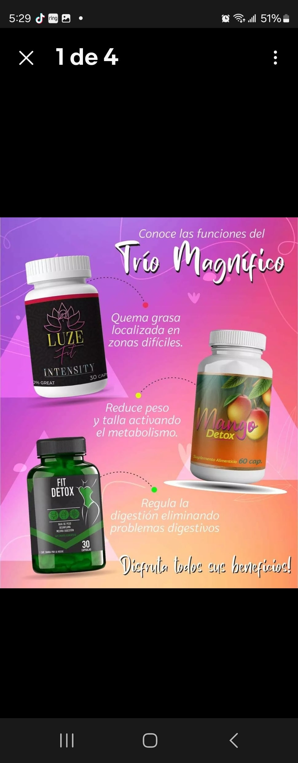 Luze Fit Intensity ,MangoDetox y FitDetox