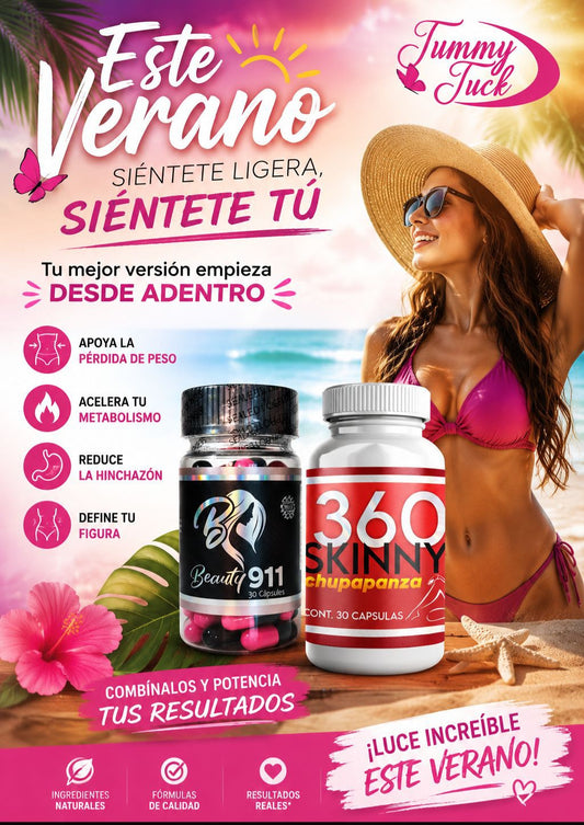 Beauty911 & Skinny360 CHUPA PANZAS